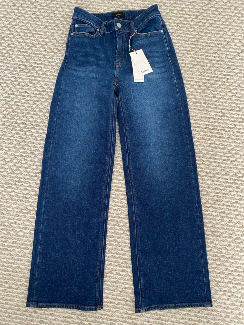 Quince Bella Stretch Relaxed Straight Jeans